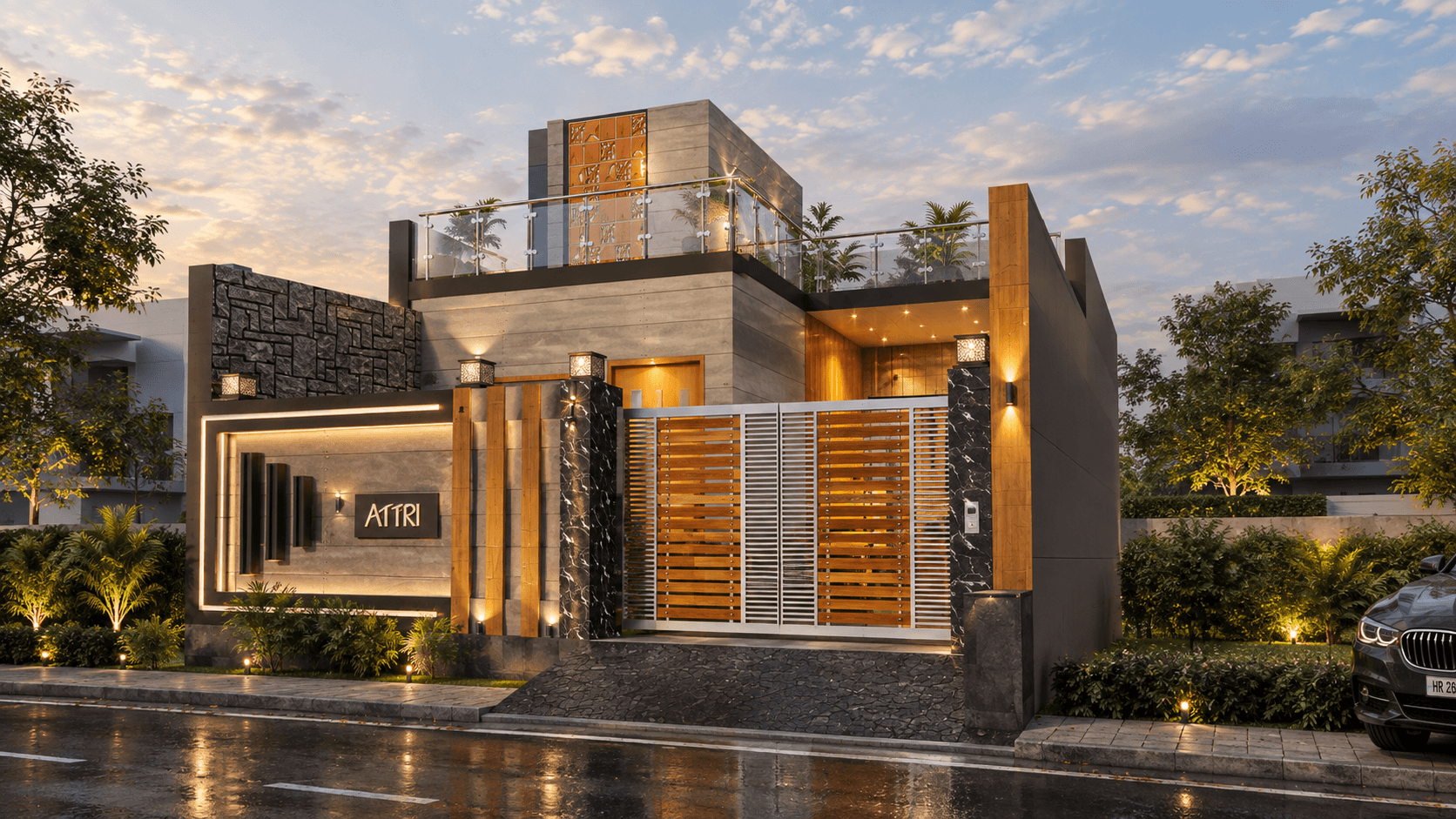 The Atrium Residence | Contemporary Architectural Elegance