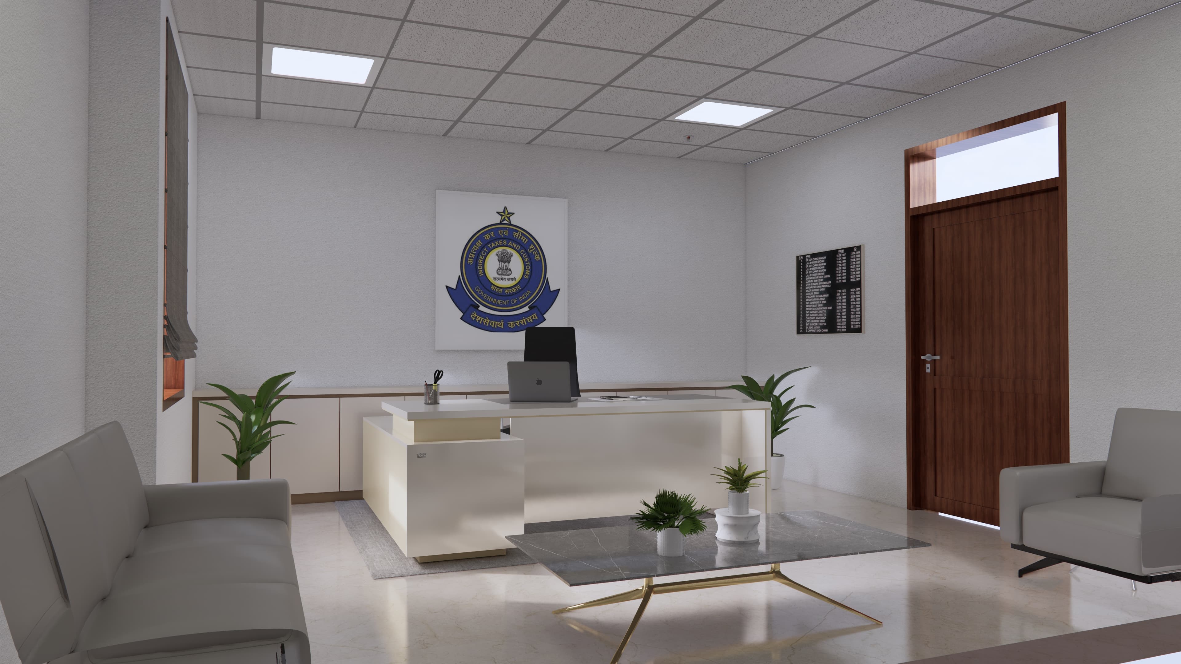 Modern Administrative Office | Functional Elegance