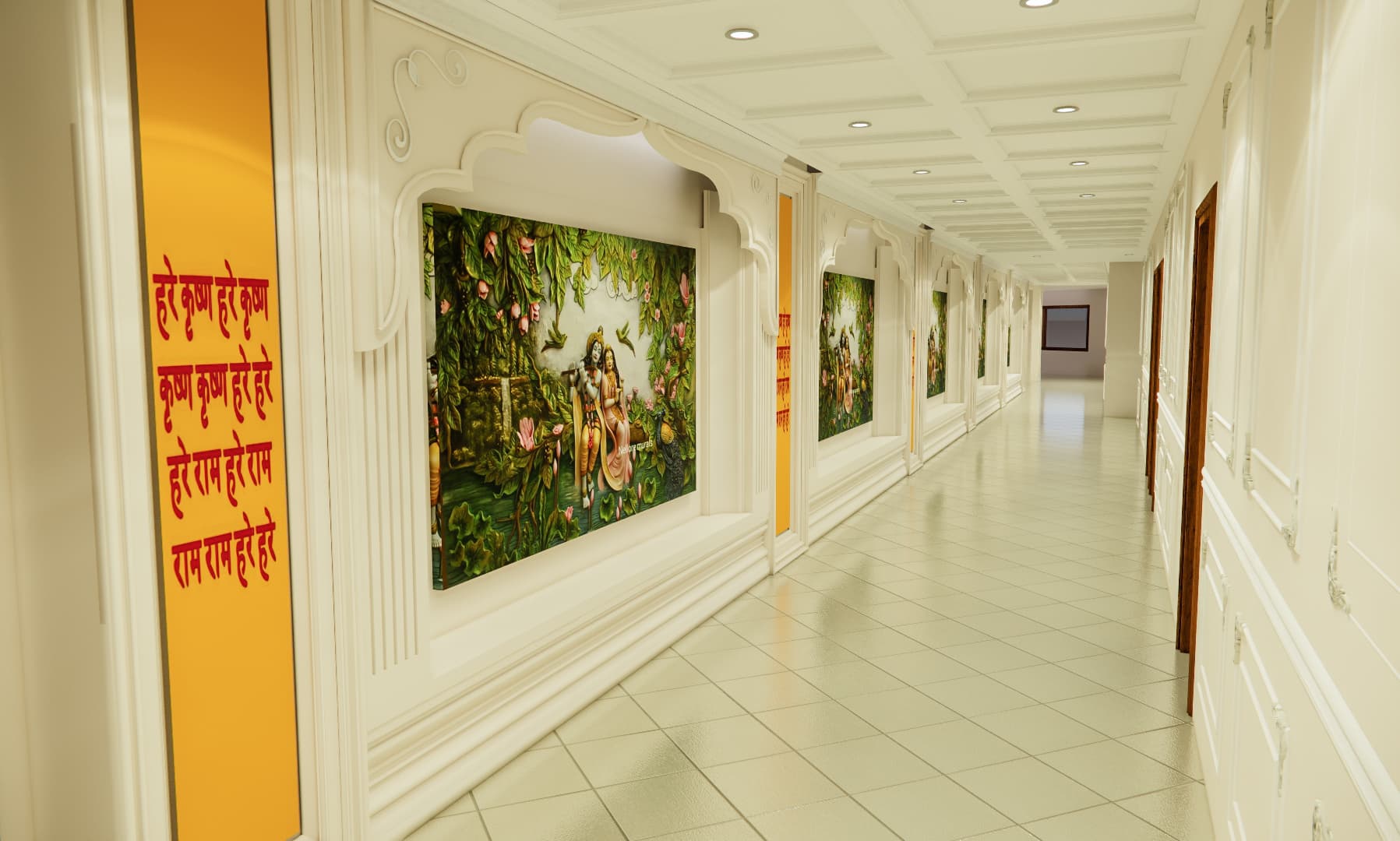 Timeless Elegance | Classic Interior Corridor Design